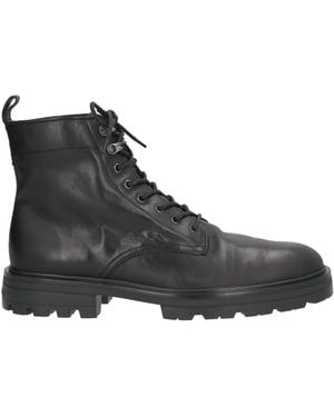 Hogan Ankle Boots Leather - Black
