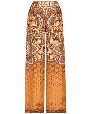 Alberta Ferretti Trouser - Orange