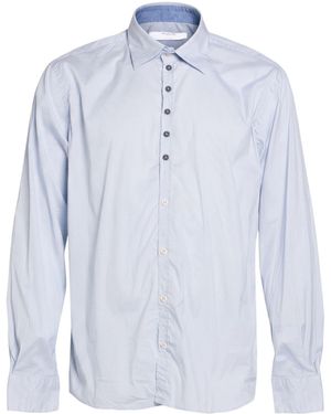 Aglini Sky Shirt Cotton, Polyamide, Elastane - Blue