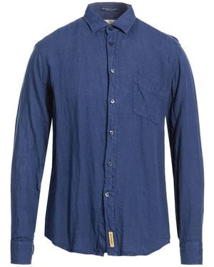 B.D. Baggies Shirt Linen - Blue