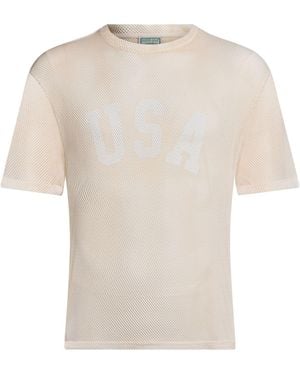 Guess Ivory T-Shirt Cotton - White