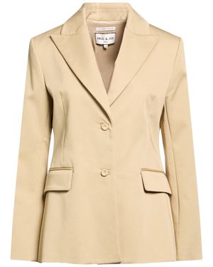 Paul & Joe Sand Blazer Cotton, Elastane - Natural