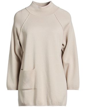Gran Sasso Rollkragenpullover - Natur