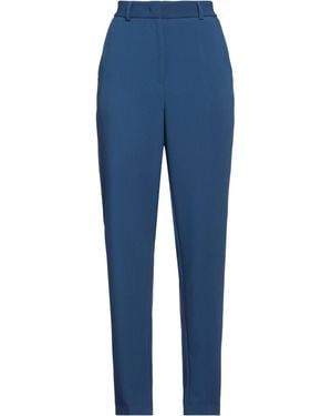 Niu Trousers Polyester, Viscose, Elastane - Blue