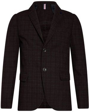 Massimo Rebecchi Blazer Polyester, Wool - Black