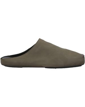 UMA WANG Morocco Slippers OFF WHITE靴