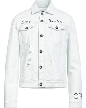 Trussardi Jeansjacke/-Mantel - Weiß