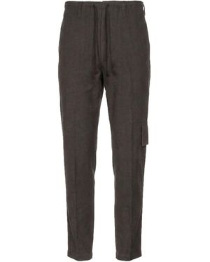 Y's for men Trousers Linen, Ramie, Wool - Grey