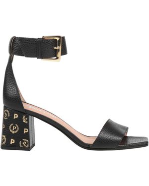Pollini Sandals Calfskin - Black