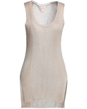 NOCOLD Top Viscose, Polyester, Metallic Fibre - Grey