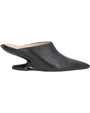 N°21 Mules & Clogs - Black