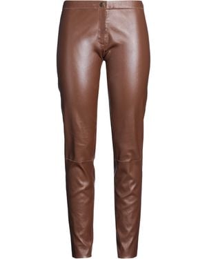 Pearls Pants - Brown