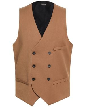 Imperial Tailored Vest Polyester, Viscose, Elastane - Brown