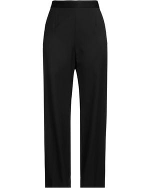 Paule Ka Pants Virgin Wool, Triacetate, Polyester - Black