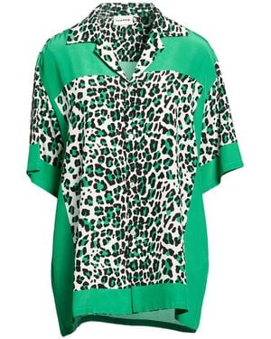 P.A.R.O.S.H. P.A.R.O..H. Shirt Silk - Green