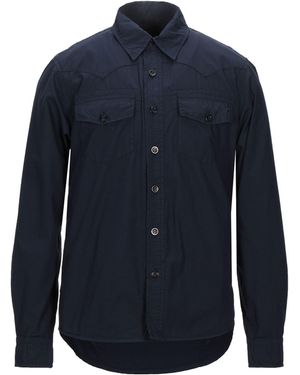 Original Vintage Style Hemd - Blau