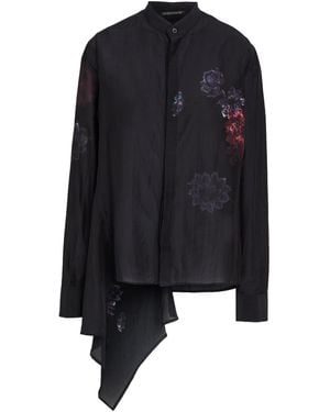 Yohji Yamamoto Shirt Cotton, Silk - Blue