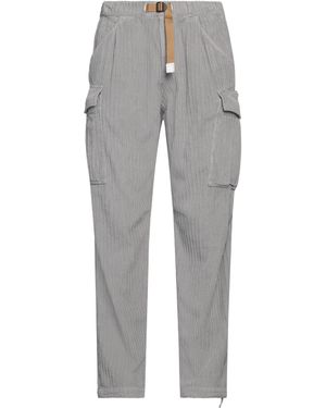 White Sand Trousers Cotton - Grey