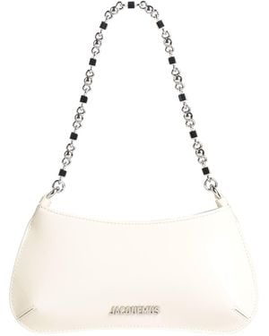 Jacquemus La Piccola Bisou Chaine -- Ivory Handbag Leather - Natural