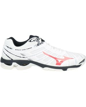 Mizuno Wave Voltage Trainers Textile Fibres - White