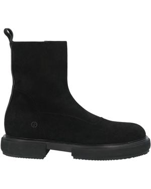 Giorgio Armani Ankle Boots Leather - Black