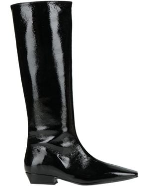 J.A.P. JOSE ANTONIO PEREIRA Boot Leather - Black