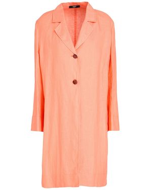 SEVENTY VENEZIA Overcoat & Trench Coat Linen - Pink
