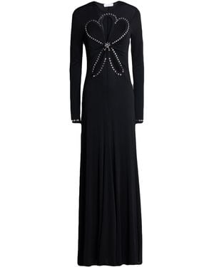 Rabanne Maxi Dress Viscose, Polyamide, Elastane - Black