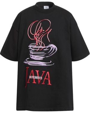 Vetements T-Shirt - Black