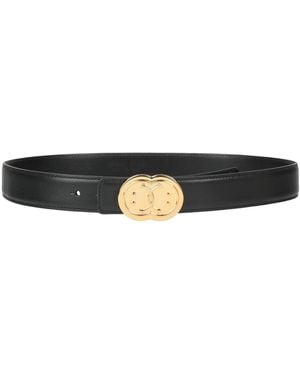 Moschino Belt Leather - Black