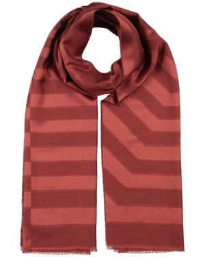 Lanvin Scarf Silk, Wool - Red