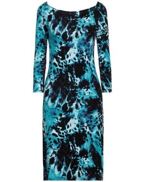 Samantha Sung Vestido midi - Azul