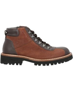 Pollini Ankle Boots Leather - Brown