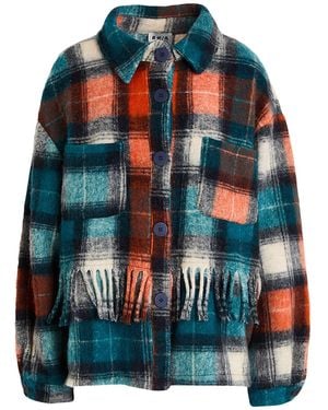 Berna Shirt Polyester, Wool, Acrylic - Blue