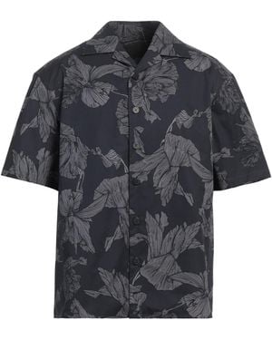 Neil Barrett Charcoal Shirt Cotton - Grey