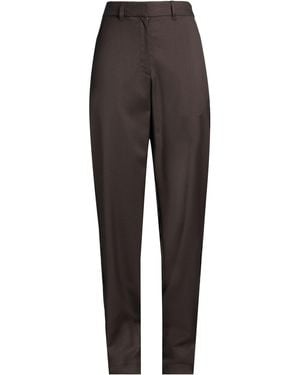 FEDERICO CINA Dark Pants Virgin Wool - Gray