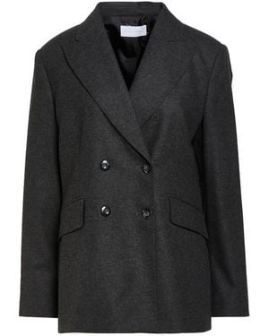 Diana Gallesi Blazer Wool, Polyester, Viscose, Elastane - Black