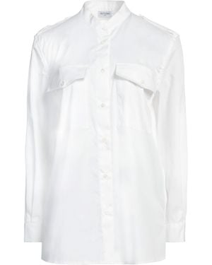 RUE DU BAC Shirt Cotton, Polyamide, Elastane - White