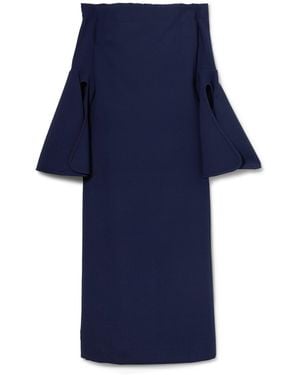 Ellery Midi Dress - Blue