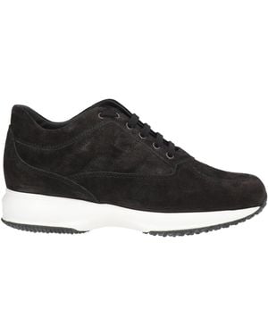 Hogan Trainers Leather - Black