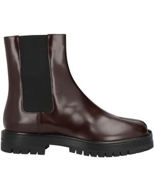 Maison Margiela Ankle Boots Leather - Brown