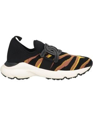 Hogan Sneakers Textile Fibers, Leather - Black