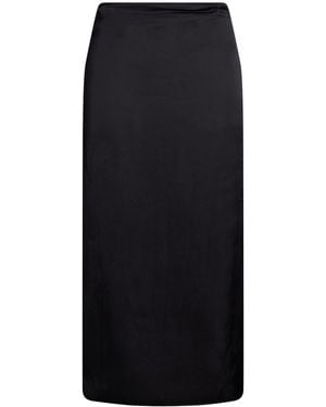 MEIMEIJ Midi Skirt Viscose, Polyester - Black