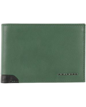 Piquadro Wallet Cow Leather - Green