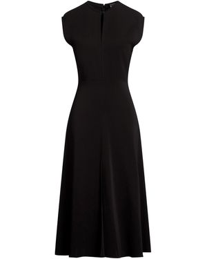forte_forte Midi Dress Viscose, Elastane - Black