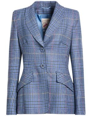 Maison Common Blazer Virgin Wool - Blue