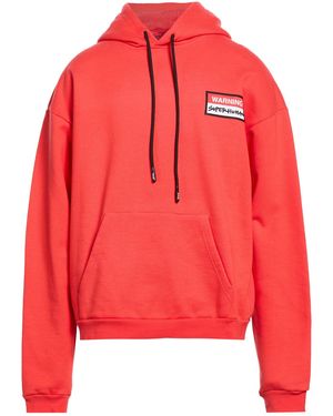 Members of The Rage Coral Sweatshirt Cotton - Red