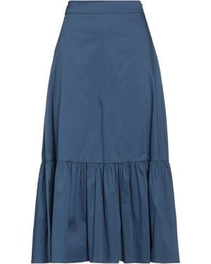 Niu Midi Skirt - Blue