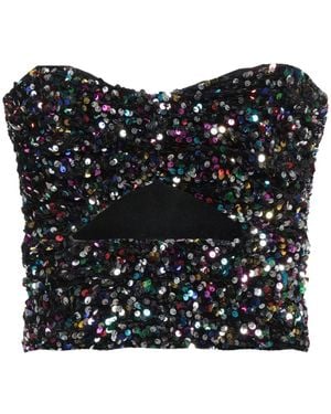 Amen Top Polyester, Elastane - Black