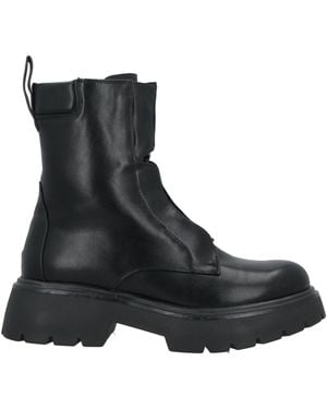 Luciano Barachini Ankle Boots Textile Fibres - Black
